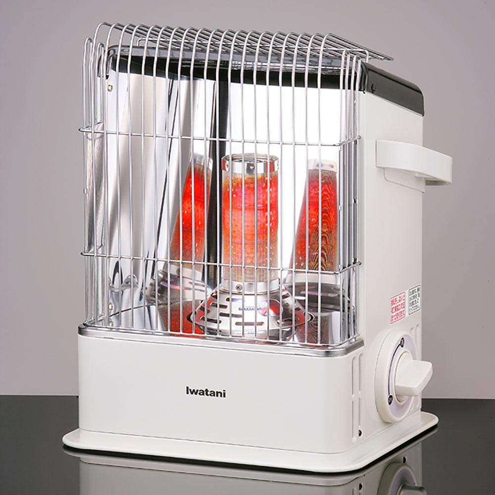 未使用品　Iwatani カセットガスストーブ CB-STV-DKD Amazon.co.jp: Iwatani カセットガス ストーブ デカ暖 ホワイト CB-STV